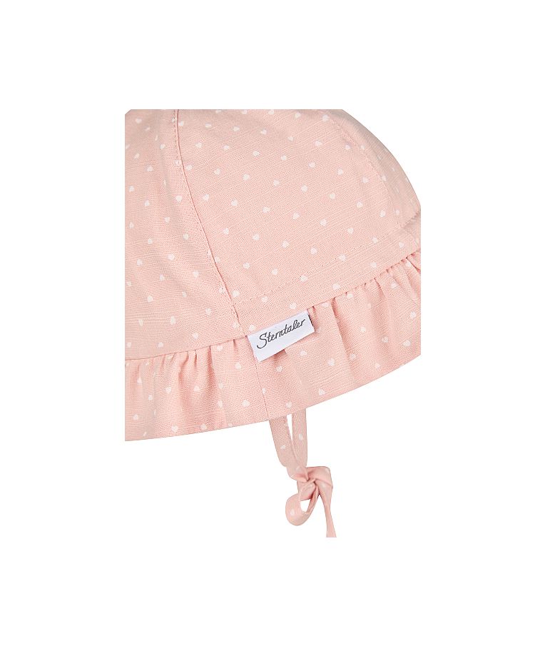 Vaiki&scaron;ka skrybėlė su rai&scaron;teliais Mažos &scaron;irdelės &Scaron;velniai rausva 707 5