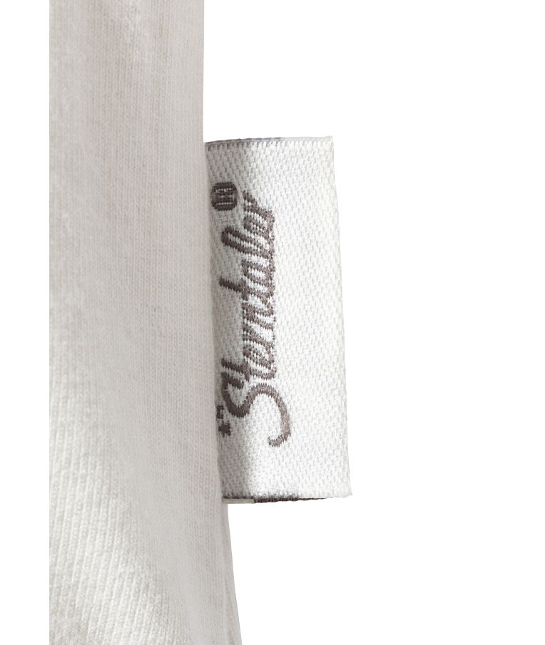 Smėlinukas - siaustinukas ilgomis rankovėmis Draugai 44-68cm. Balta 908 4