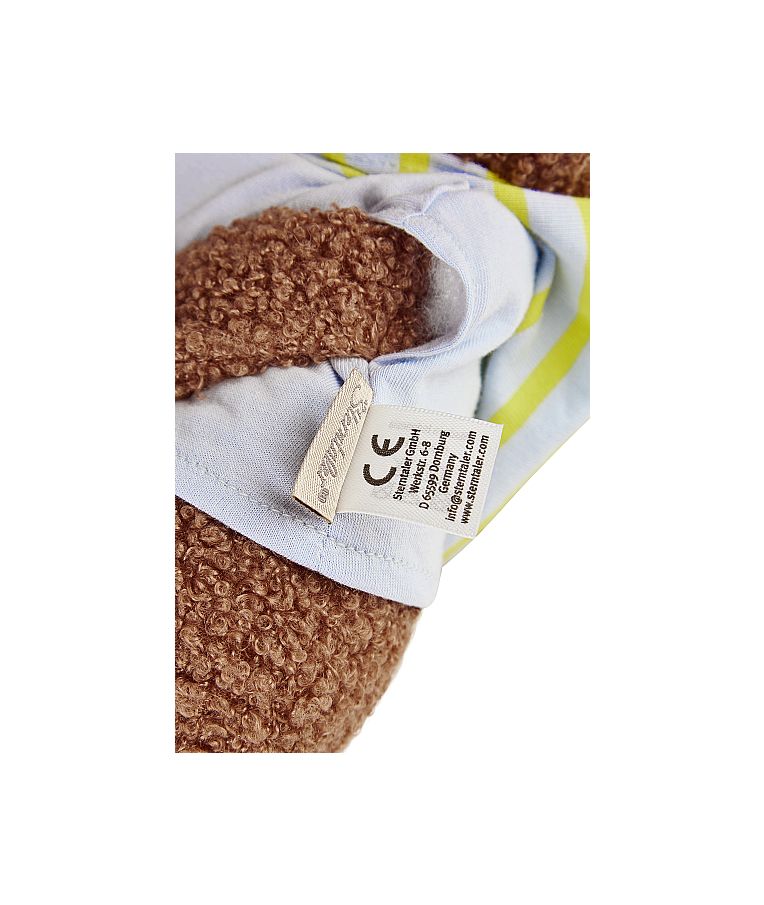 Mink&scaron;tas pliu&scaron;inis žaislas Me&scaron;kutis Bob, 32 cm &Scaron;okoladinė 985 6