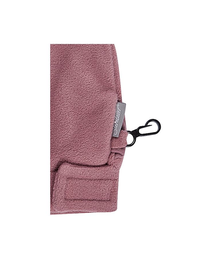 Kum&scaron;tinės pir&scaron;tinės vaikams, dvigubo mikrofliso &Scaron;viesiai rožinė 739 4