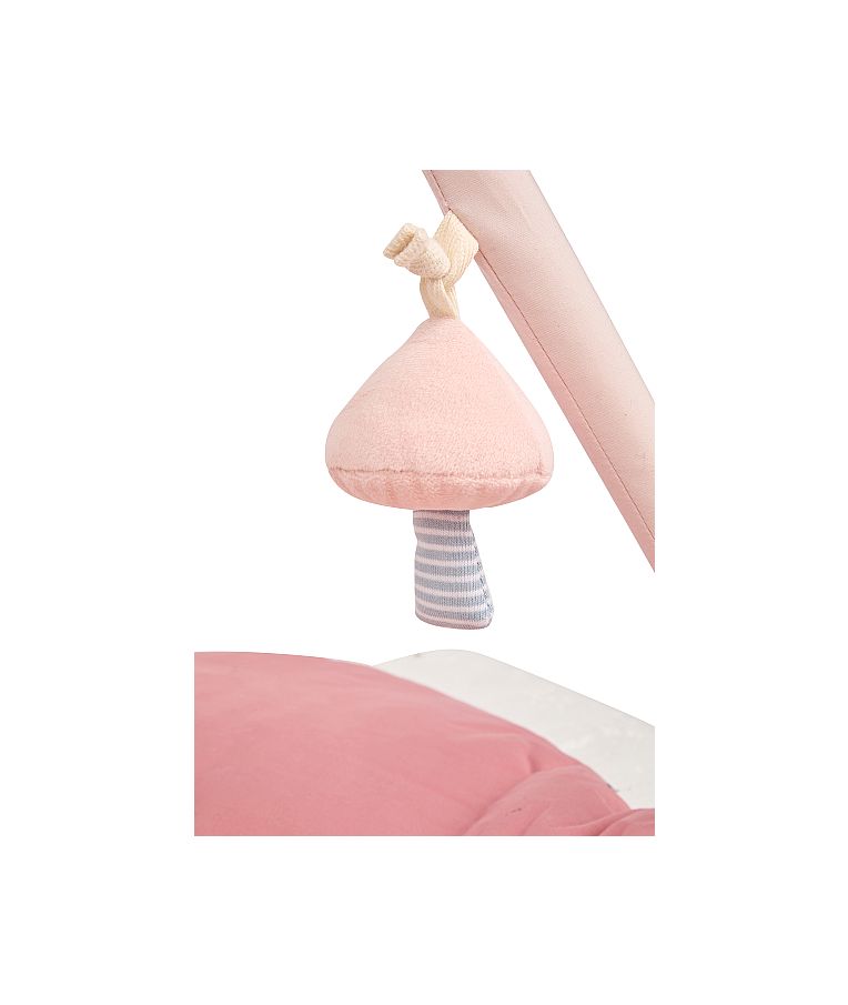 Lavinamasis kilimėlis Hanni, 96x96 cm. Tamsiai rausva 737 7