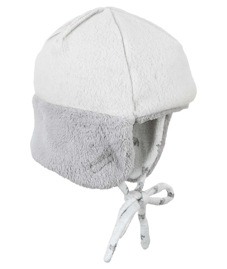 Žieminė kepurė kūdikiams ir vaikams Poliarinė meška, medkirčio tipo Smėlio pilka 534 4