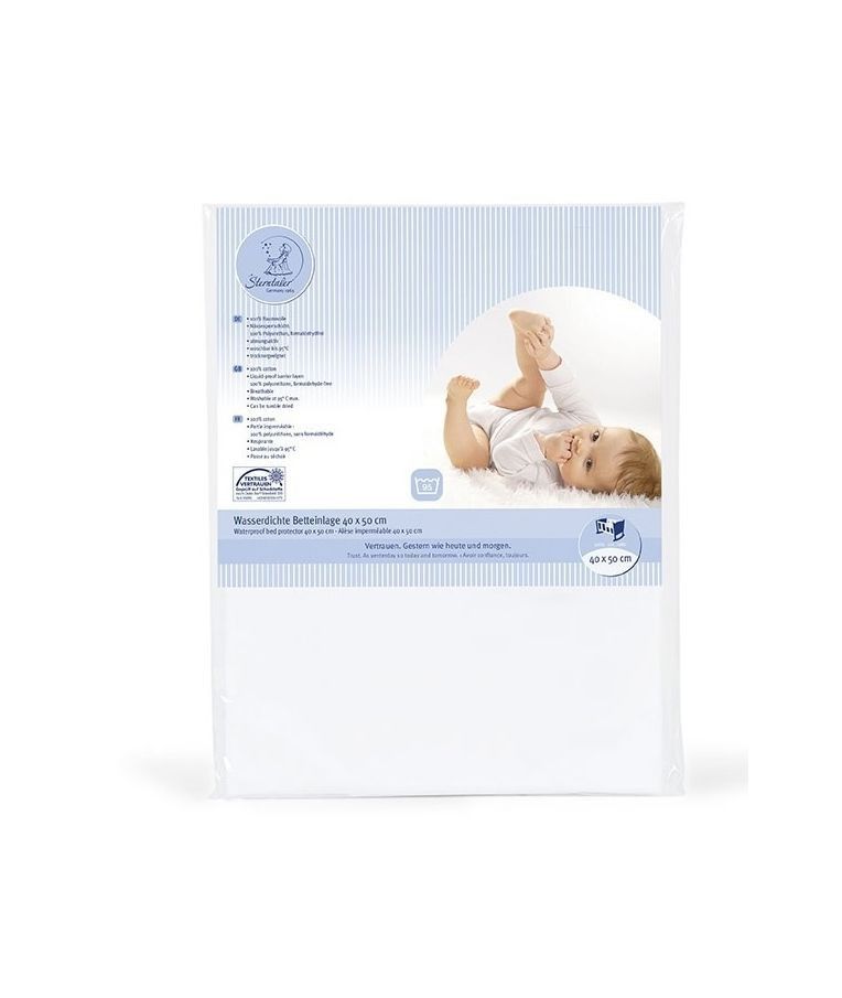 Neper&scaron;lampanti paklodė vaikams 70x100 Balta 2