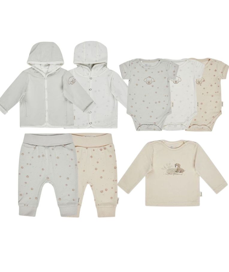 Trikotažinės kelnės vaikams Lucky 56-86cm. &Scaron;viesiai pilka 513 3