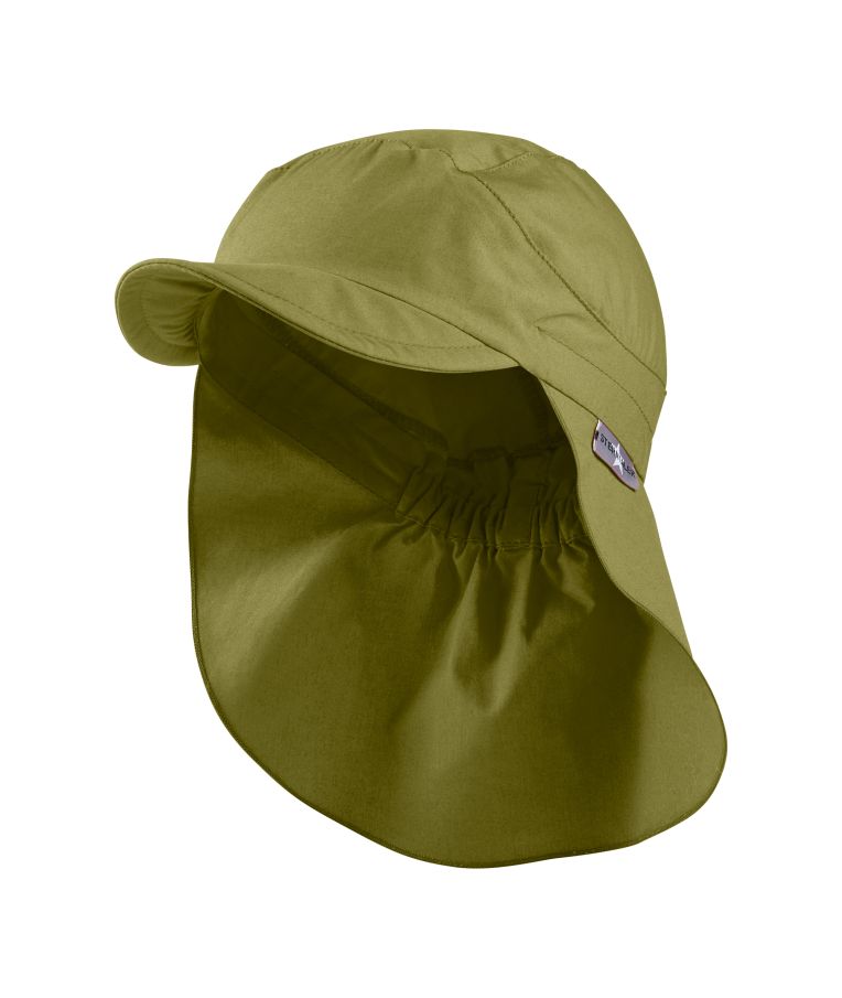 Vasarinė kepurė vaikams su kaklo apsauga One colour Žalsva 248 1