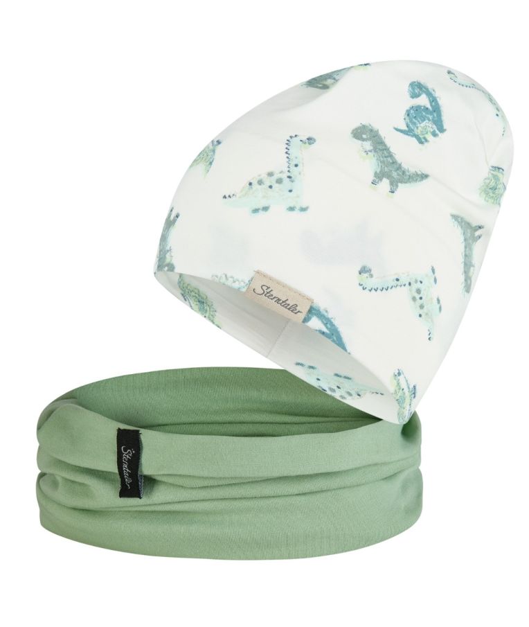 Vaiki&scaron;ka beanie kepurė  Baltas DINO pasaulis Skaisti balta 500 6