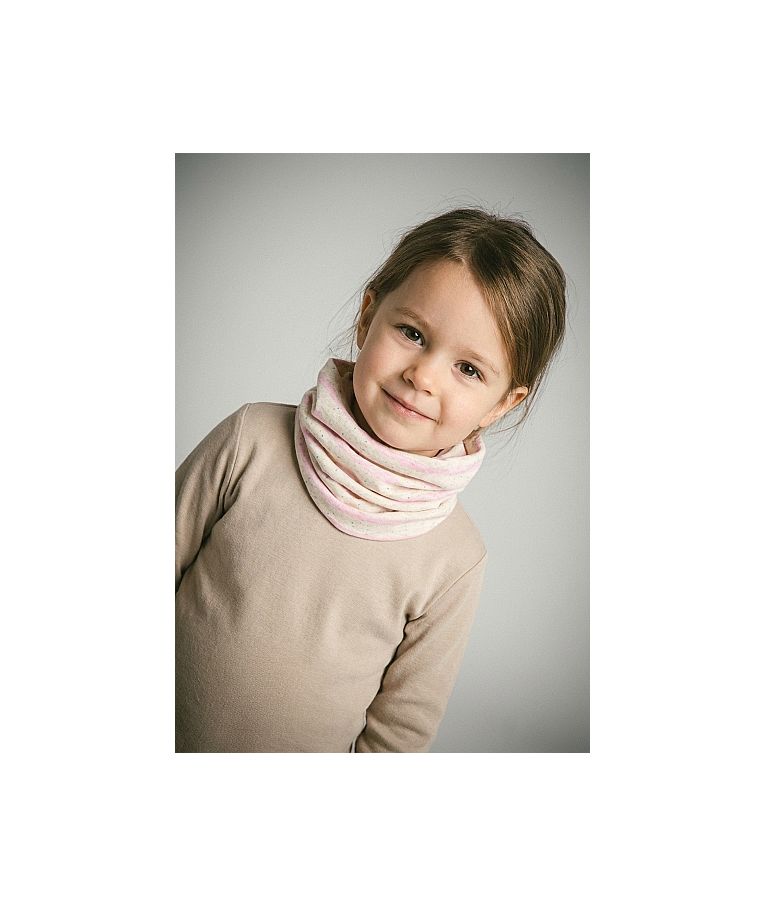 Vaiki&scaron;ka kaklo mova Dryžuota su ta&scaron;keliais Tamsiai rausva 737 6