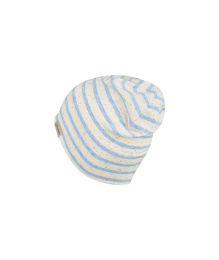 Vaiki&scaron;ka kepurė beanie Juostelės Kobalto mėlyna 315 5