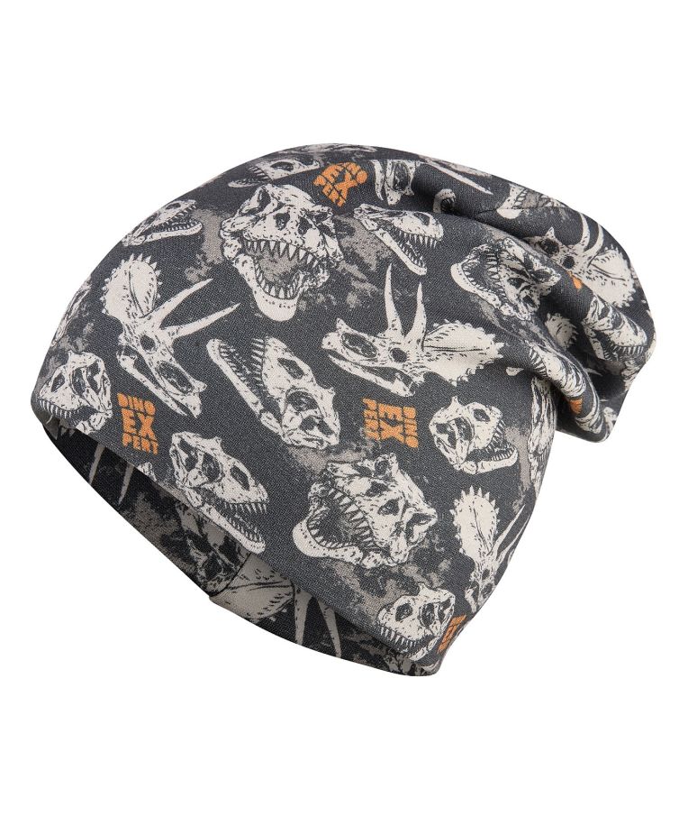 Vaiki&scaron;ka beanie kepurė Dino Expert Granito pilka 577 1