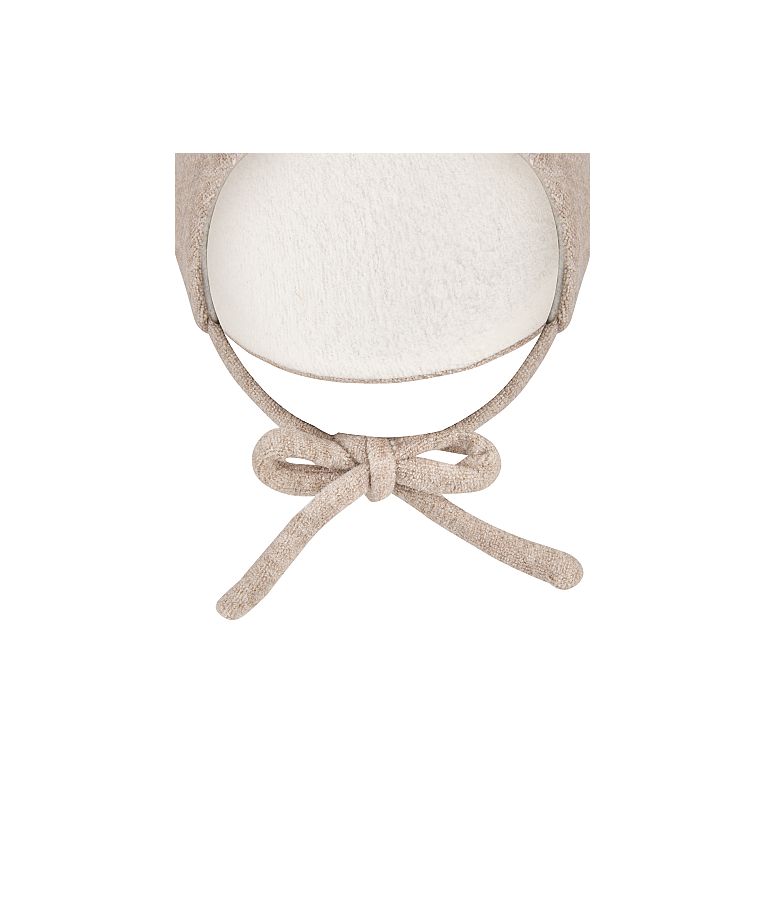 Kepurė kūdikiams, su rai&scaron;teliais &Scaron;velnumas Žaliai ruda 995 5