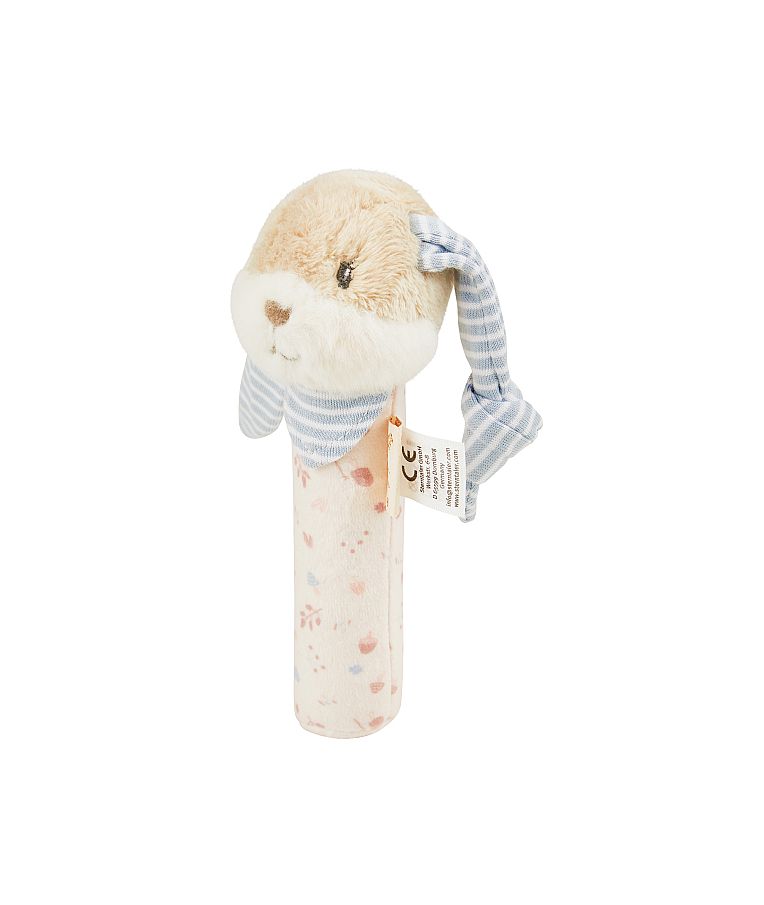 Žaisliukas kūdikiams, pypsintis Hanni, 15 cm. Bly&scaron;ki bordo 799 1