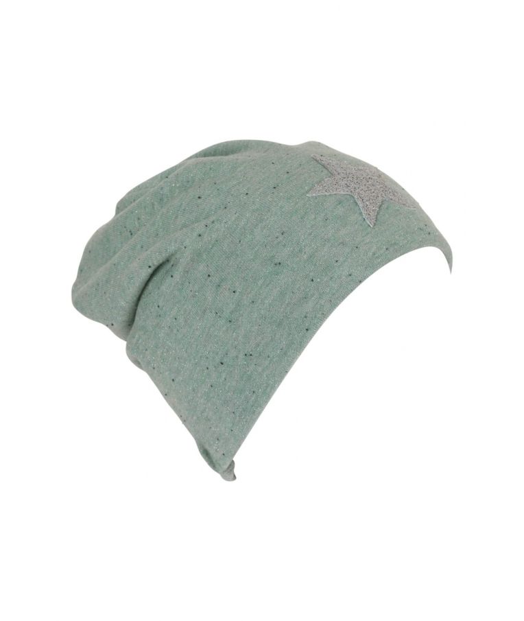 Dviguba beanie kepurė su pašiltinimu Žvaigždė Žalia 270 1