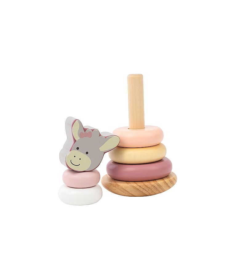 Medinė lavinamoji piramidė Emmi Girl 14,3 cm Spalvotas 999 2