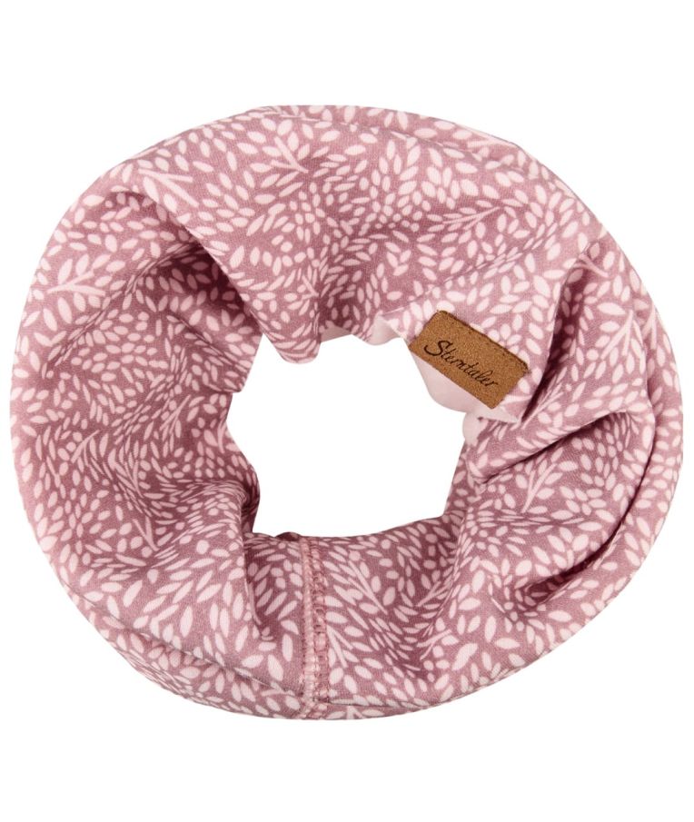 Vaiki&scaron;ka kaklo mova su pūkeliu Lapeliai Antikinė rausva 749 2