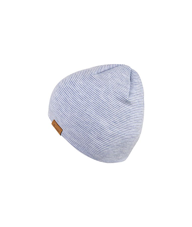 Vaikiška beanie kepurė Dryželiai Žydra 399 5