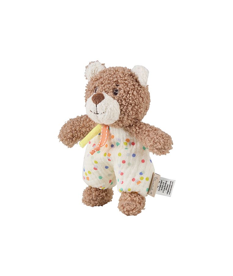 Mink&scaron;tas pliu&scaron;inis žaislas vaikams Me&scaron;kutis Bo, 16x11 cm Ry&scaron;kiai ruda 998 1