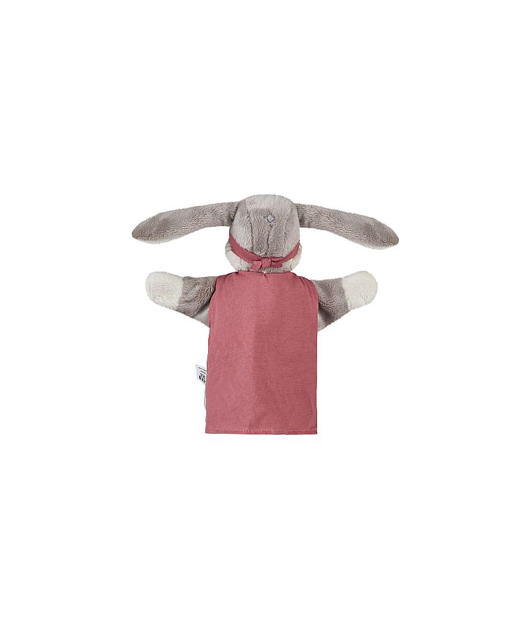 Teatro lėlė, maunama ant rankos Super zuikis, 30 cm Pilkai ruda 599 2