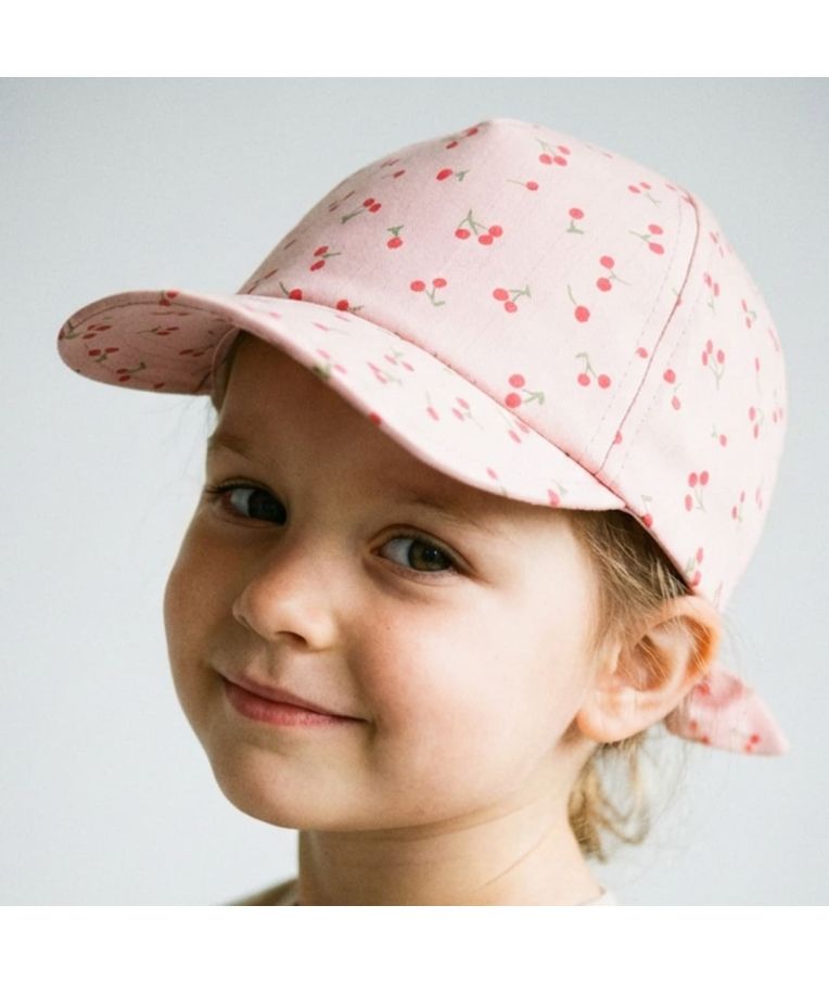 Beisbolo kepurė mergaitėms su kaspinėliu.