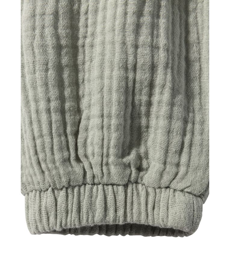 Kelnės vaikams Vienspalvės 62-86cm., muslino medž. Žalia 270 3