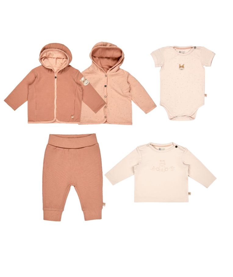 Smėlinukas trumpomis rankovėmis Arkliukas Sunny 50-86 cm. &Scaron;velniai rausva 707 3