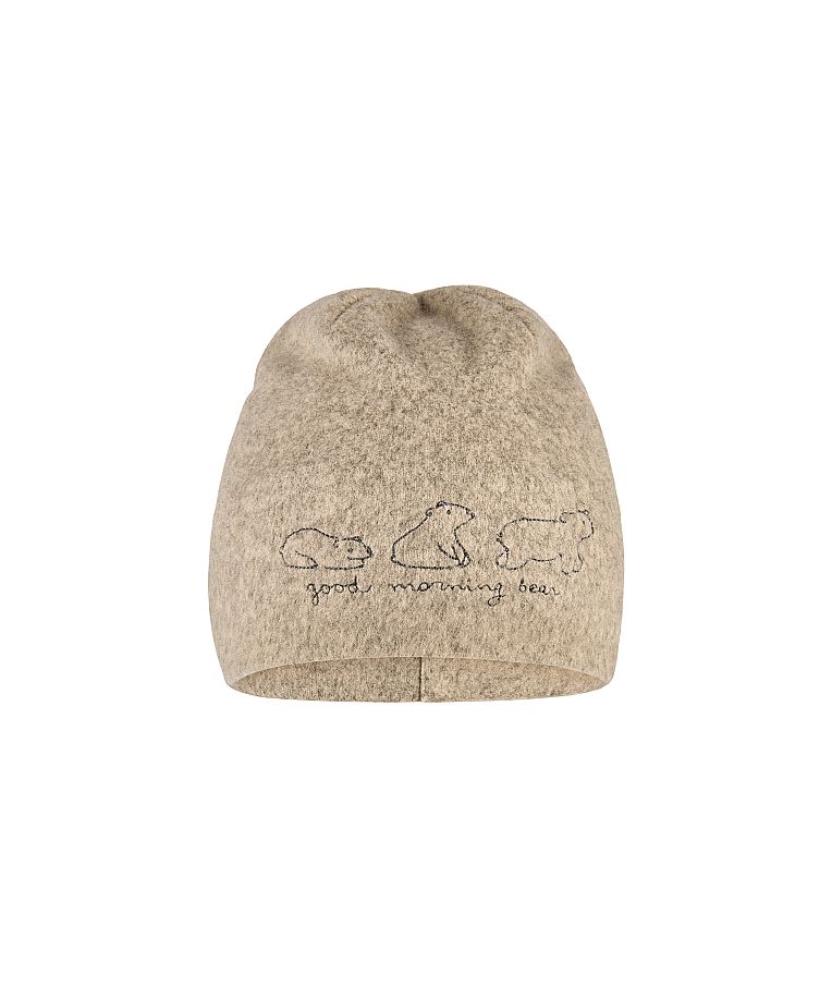 Beanie kepurė kūdikiams Meškučiai Žaliai ruda 995 2