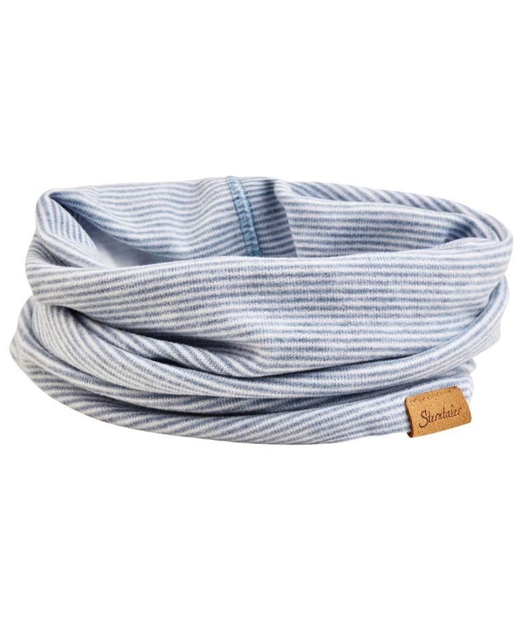 Vaiki&scaron;ka kaklo mova su pūkeliu Dryželiai Žydra 399 1