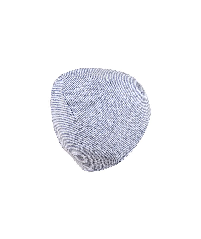 Vaikiška beanie kepurė Dryželiai Žydra 399 3