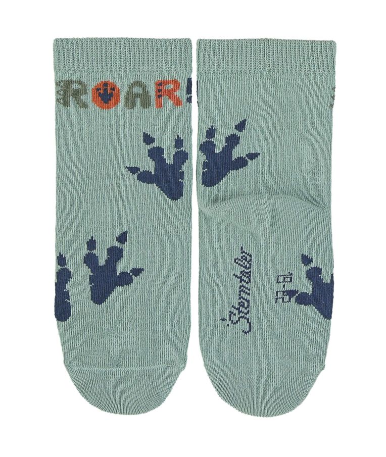 Medvilninės kojinės vaikams RAAR,   3 poros Samanų žalia 275 3