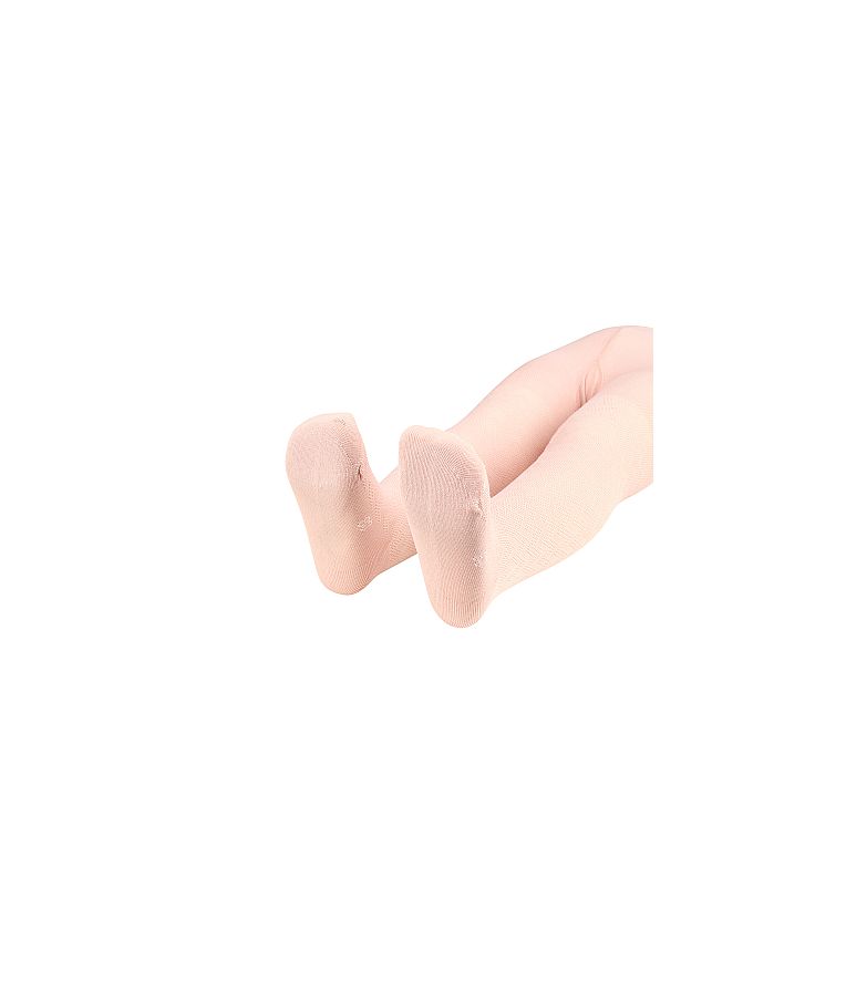 Vaiki&scaron;kos vienspalvės pėdkelnės Ažūrinės (62-128 dydžiai) Rožinė pudra 738 5