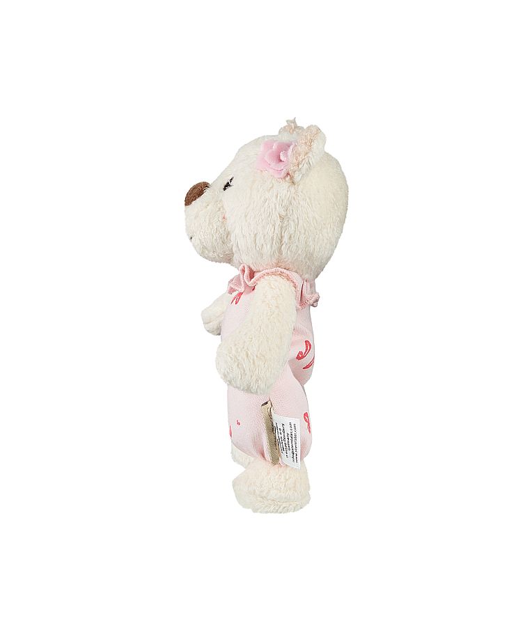 Mink&scaron;tas pliu&scaron;inis žaislas vaikams Me&scaron;kutė Betty, 16x11 cm Perlo balta 903 4