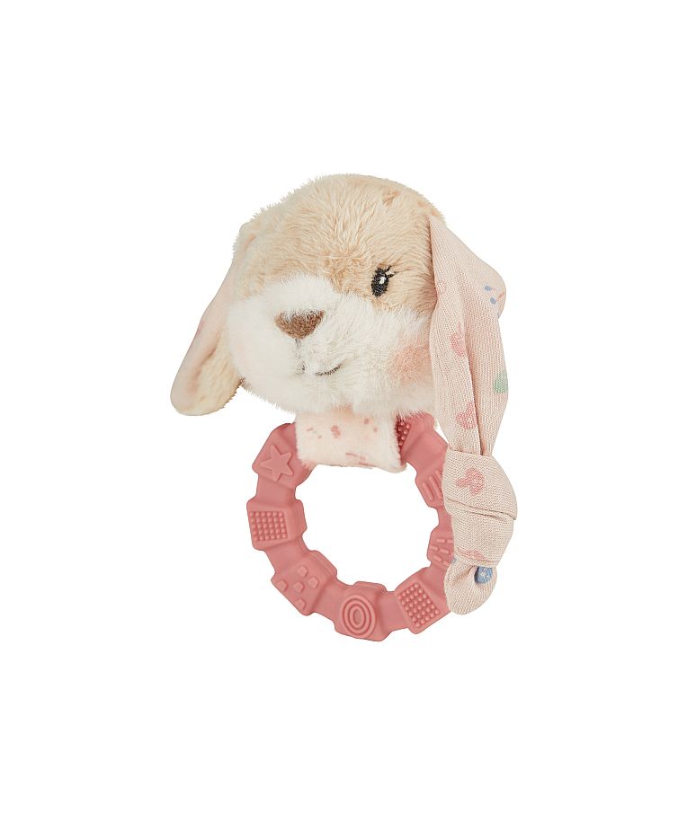 Kramtukas - guminis žiedas ki&scaron;kutis Hanni Tamsiai rausva 737 4