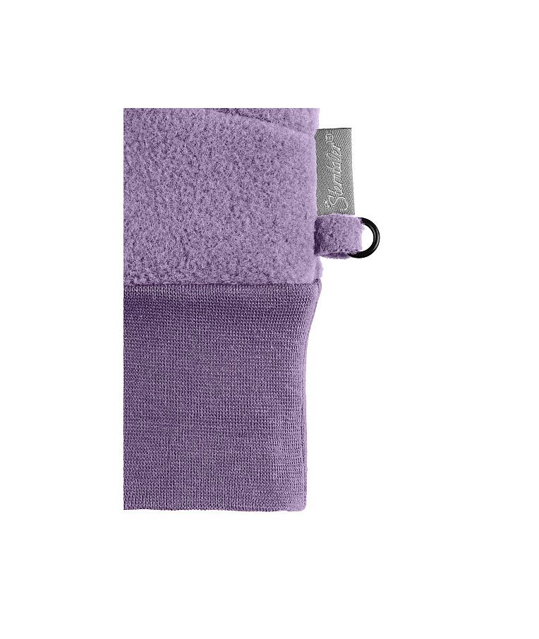 Viengubos pirštuotos mikroflysinės pirštinės vaikams Violetinė 601 2