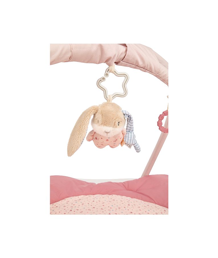 Lavinamasis kilimėlis Hanni, 96x96 cm. Tamsiai rausva 737 8