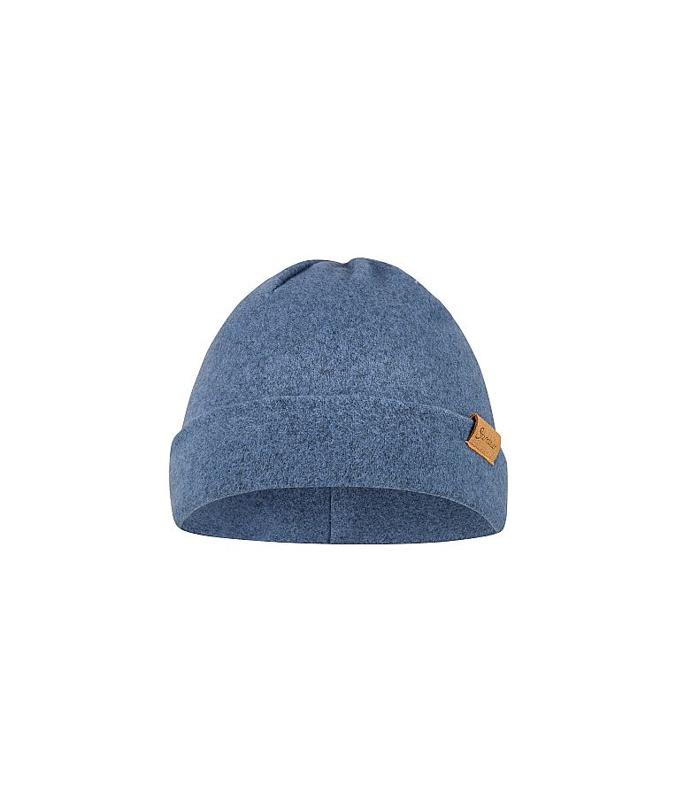 Vaikiška beanie kepurė Melanžas Jūros mėlis 306 2
