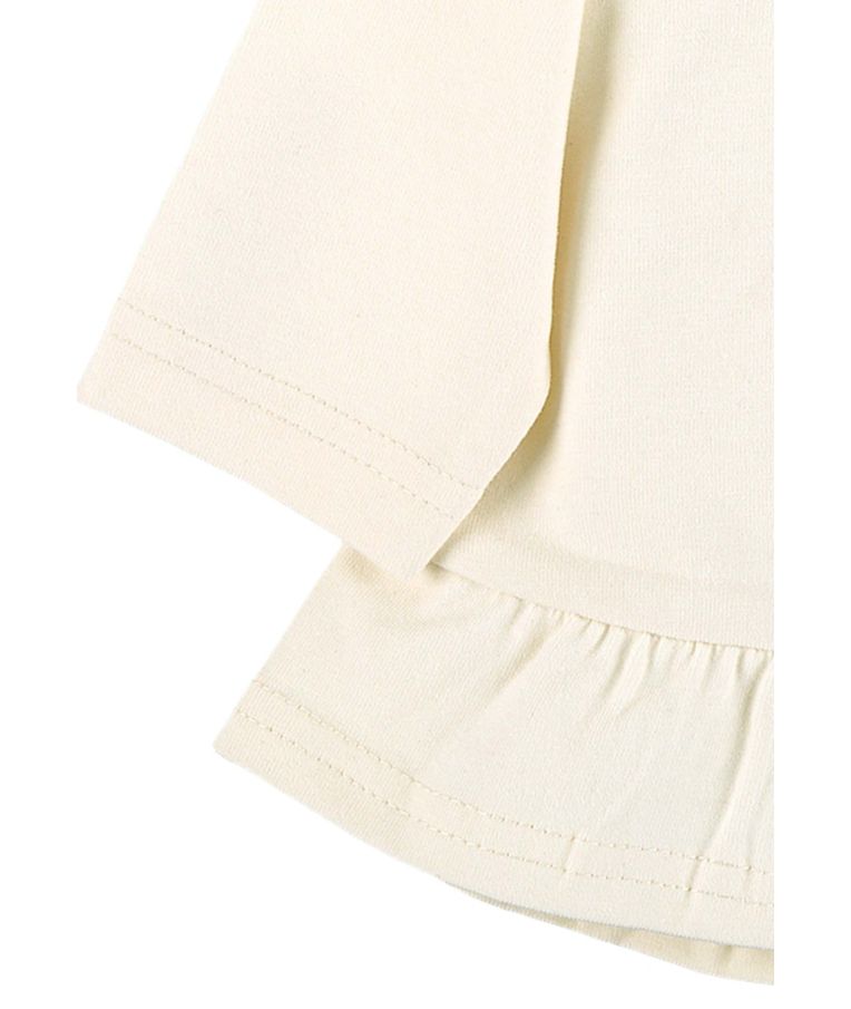 Trikotažiniai marškinėliai mergaitėms Emmi 68-82cm., ilgomis rankovėmis Balta 908 5