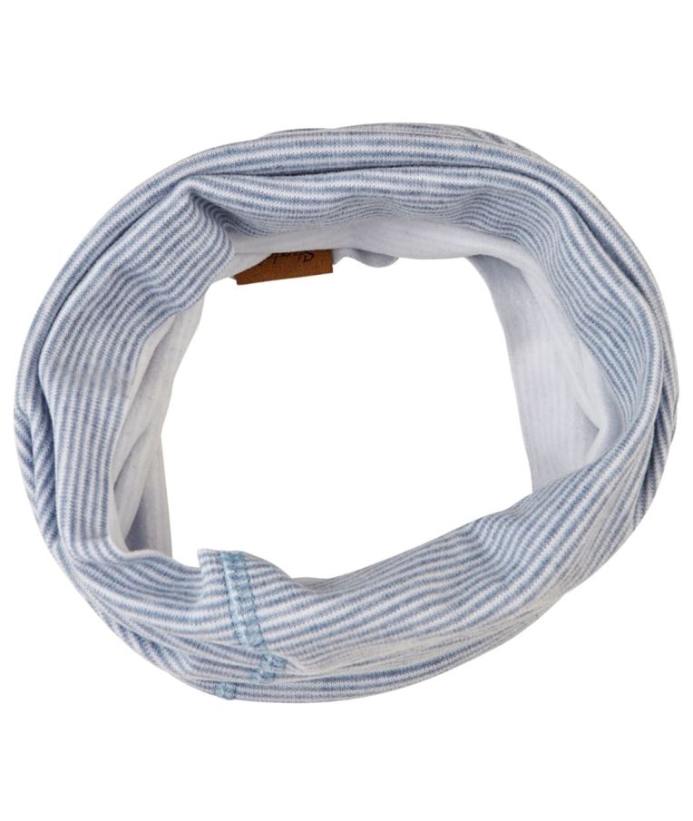 Vaiki&scaron;ka kaklo mova su pūkeliu Dryželiai Žydra 399 2