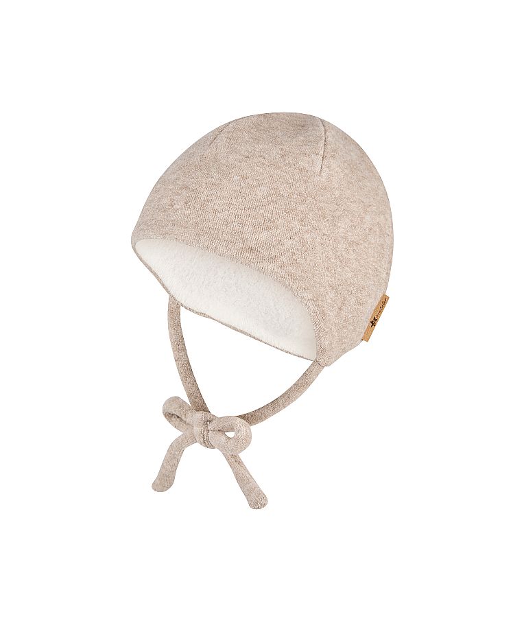 Kepurė kūdikiams, su rai&scaron;teliais &Scaron;velnumas Žaliai ruda 995 1