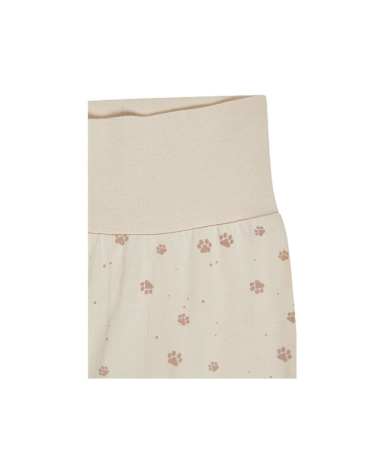 Trikotažinės kelnės vaikams Lucky 56-86cm. Kreminė 904 4