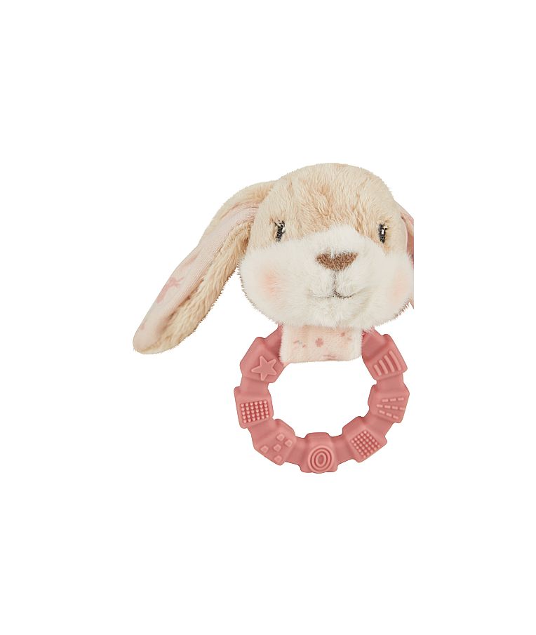 Kramtukas - guminis žiedas ki&scaron;kutis Hanni Tamsiai rausva 737 5