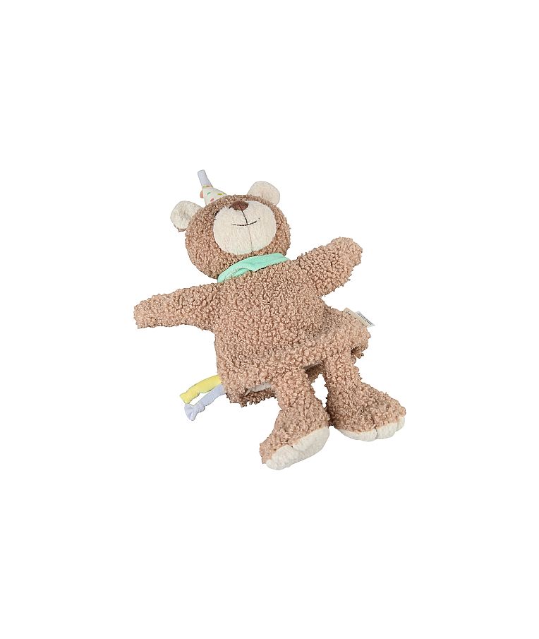 Teatro lėlė vaiko rankytei Me&scaron;kutis Bo Ry&scaron;kiai ruda 998 3