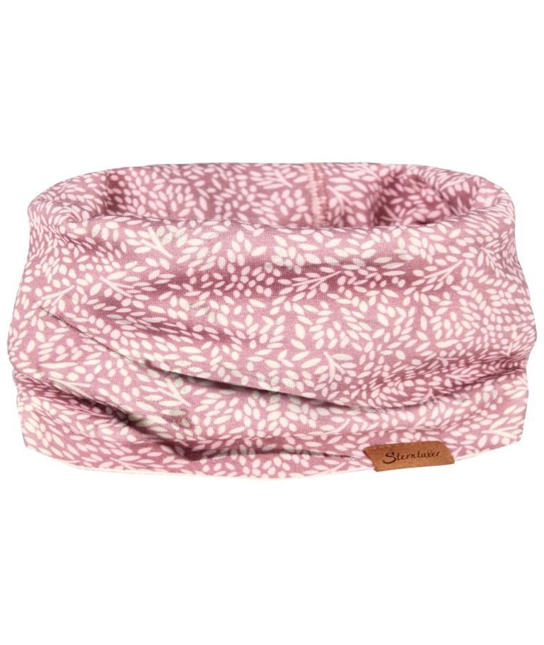 Vaiki&scaron;ka kaklo mova su pūkeliu Lapeliai Antikinė rausva 749 1