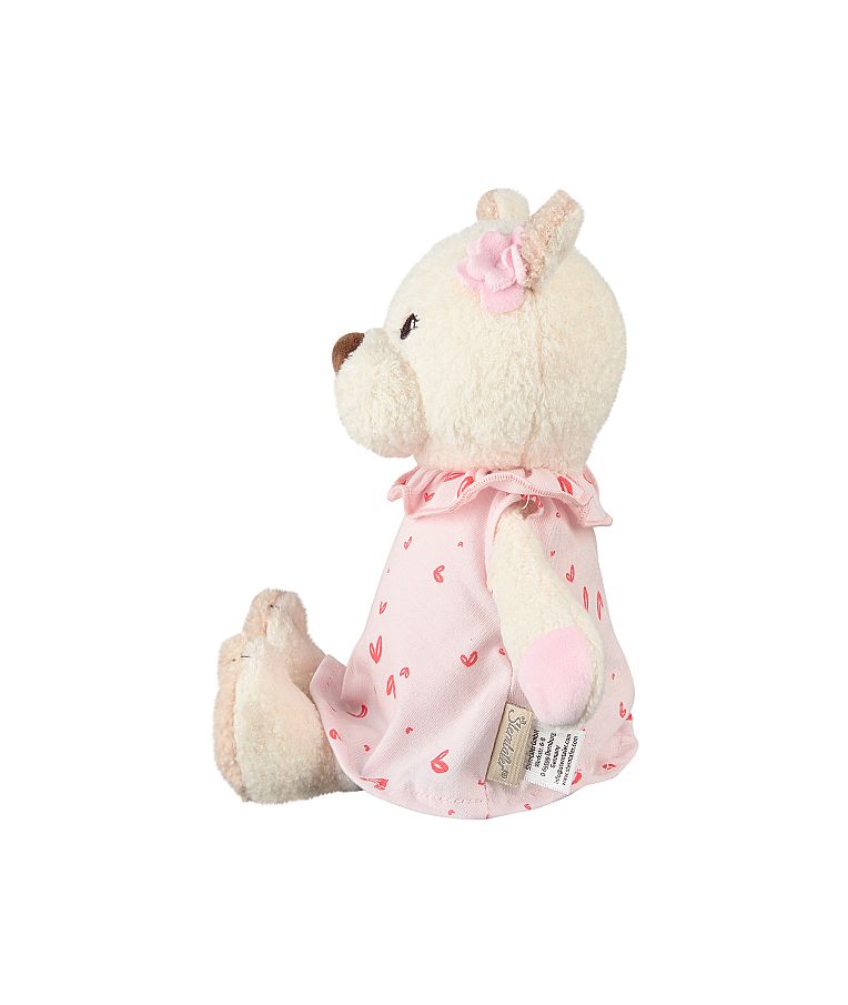 Mink&scaron;tas pliu&scaron;inis žaislas Me&scaron;kutė Betty, 24 cm Perlo balta 903 4