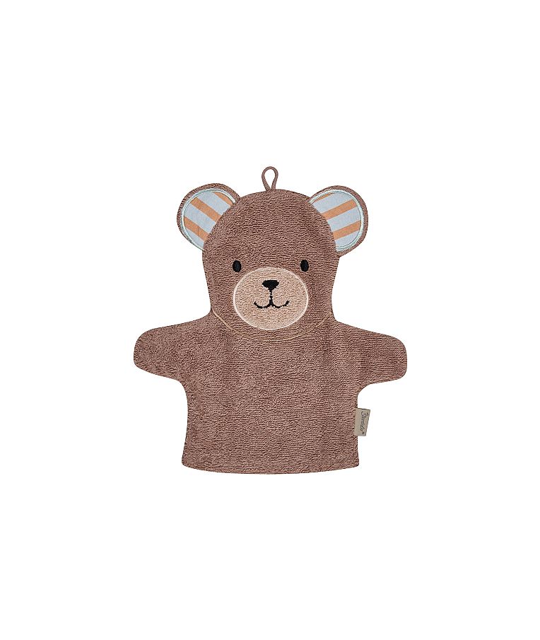 Plau&scaron;inė - teatro lėlė Me&scaron;kutis Bo 23x23 cm Ry&scaron;kiai ruda 998 1