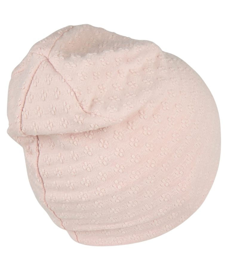 Vaiki&scaron;ka kepurė beanie Tekstūriniai ta&scaron;kučiai &Scaron;velniai rausva 707 3