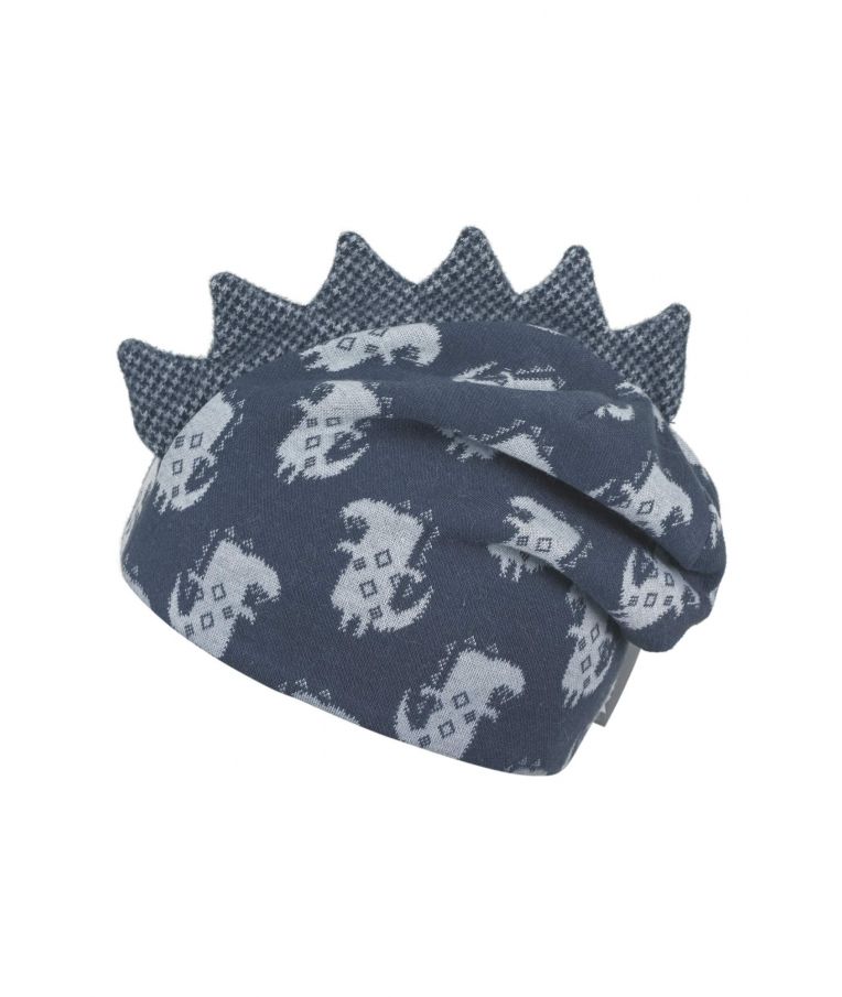 Medvilninė kepurė su pašiltinimu Mėlyna 1