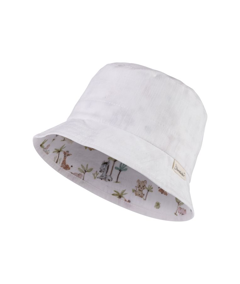 Vasarinė kepurė - panama vaikams Safaris Balta 908 4