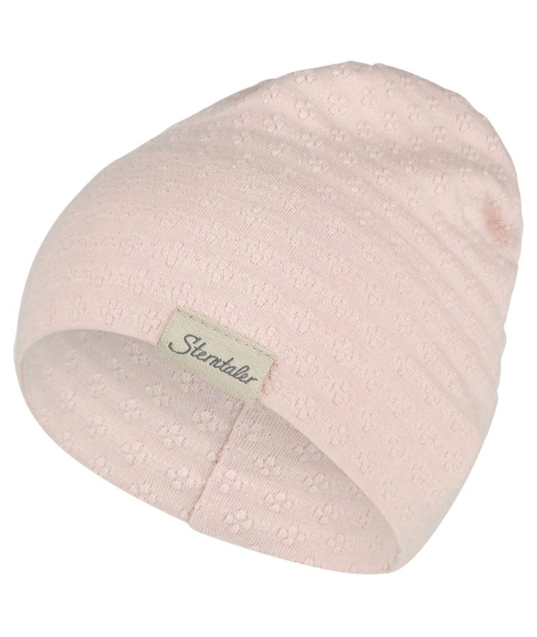 Vaiki&scaron;ka kepurė beanie Tekstūriniai ta&scaron;kučiai &Scaron;velniai rausva 707 1