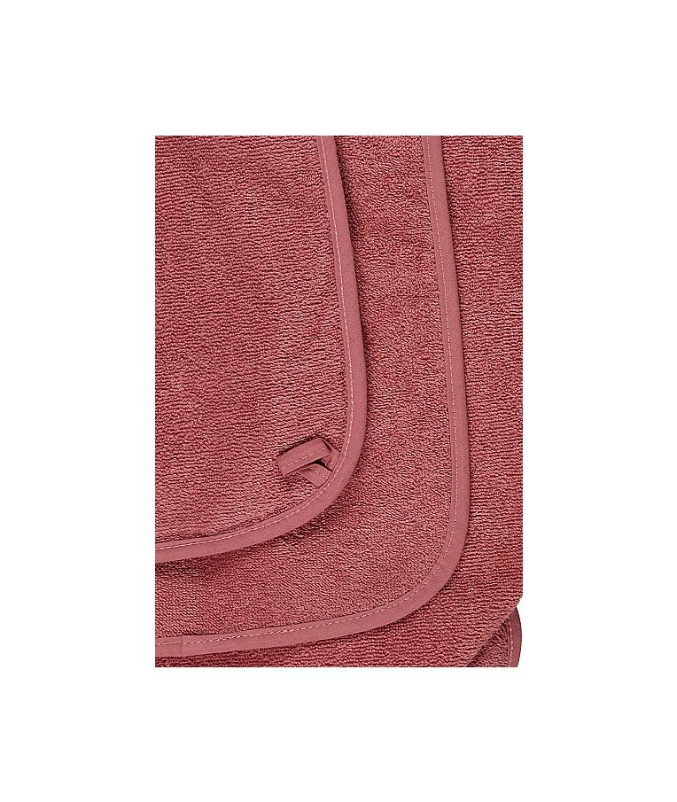 Rank&scaron;luostis su gobtuvu Hanni, 100x100 cm. Tamsiai rausva 737 5