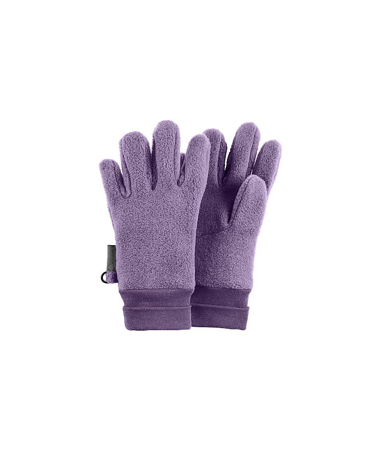 Viengubos pirštuotos mikroflysinės pirštinės vaikams Violetinė 601 6