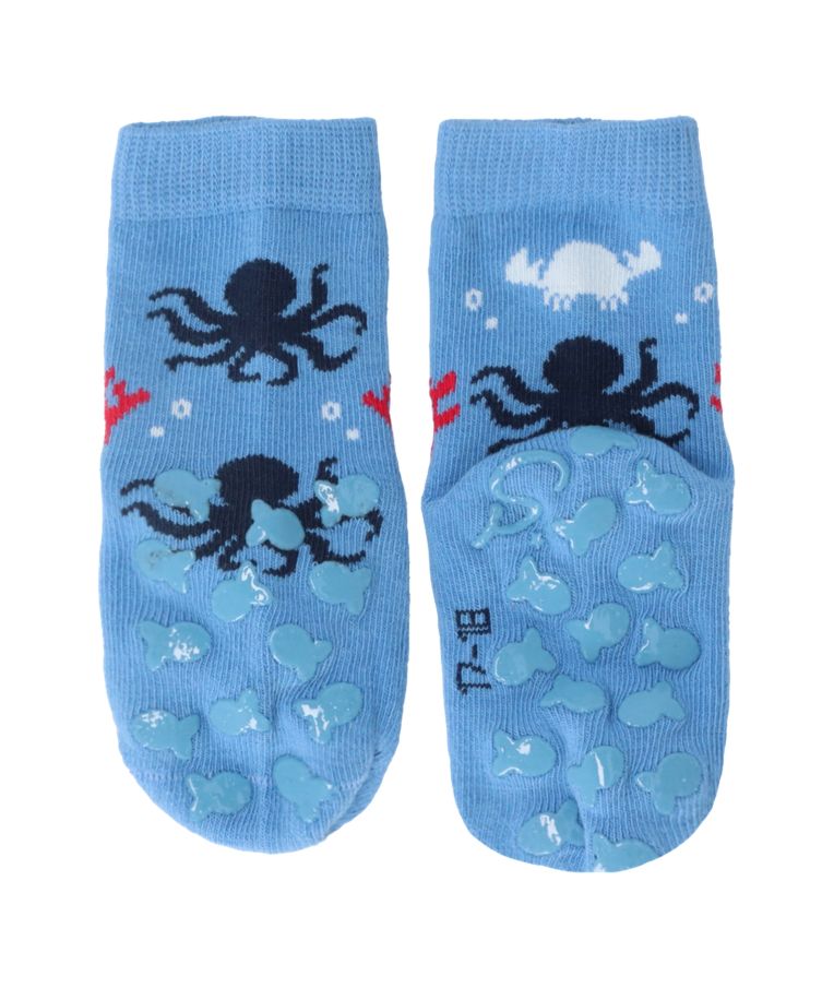 Ropojimo kojinės vaikams Banginis, 2 poros (18-22 dydžiai) Tamsiai mėlyna 300 5